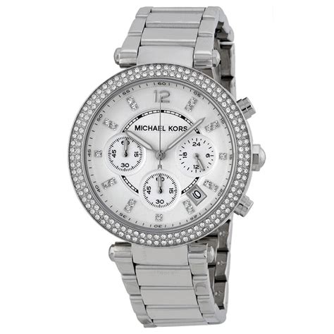 mk5353 michael kors wasserdicht|michael kors chronograph silver dial.